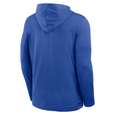 Duke Sideline Men's Nike Dri-FIT College Long-Sleeve Hooded Top