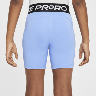 Nike Pro Dri-FIT Shorts (ca. 12,5 cm) für ältere Kinder (Mädchen)