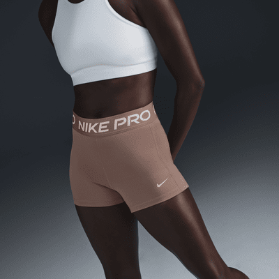 Nike Pro Leak Protection: Menstruationsshorts (7,6 cm) med mellemhøj talje til kvinder