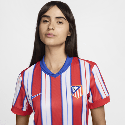 Jersey de fútbol Nike Dri-FIT Replica para mujer Atlético Madrid 2024/25 Stadium Home