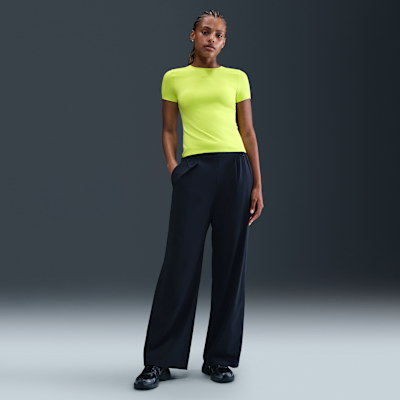 Top a manica corta Nike Form – Donna