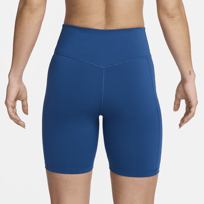 Nike One Leak Protection: Women's Mid-Rise 18cm (approx.) Period Biker Shorts
