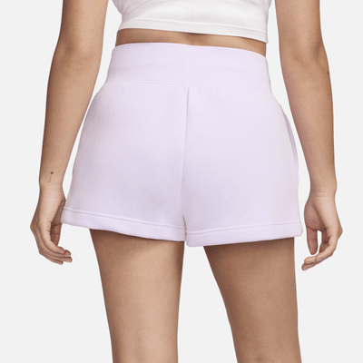 Shorts de ajuste holgado y tiro alto para mujer Nike Sportswear Phoenix Fleece