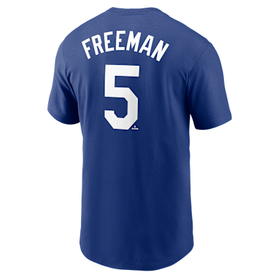 Freddie Freeman Los Angeles Dodgers 2025 World Series Champions Men's Nike MLB T-Shirt