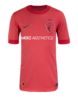 Детские джерси Ashley Sanchez North Carolina Courage 2025 Stadium Away Big Kids' Nike Dri-FIT NWSL Replica Jersey