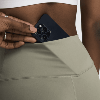 Nike One Leggings in voller Länge mit hohem Bund für Damen