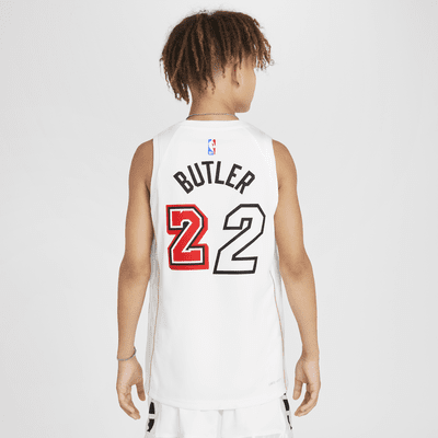 Koszulka dla dużych dzieci Nike Dri-FIT NBA Swingman Jimmy Butler Miami Heat City Edition