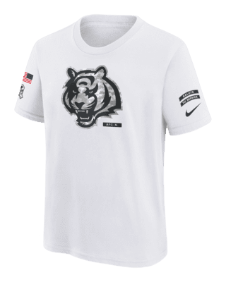 Подростковая футболка Cincinnati Bengals Salute to Service Primary Edge Legend Big Kids' Nike Dri-FIT NFL