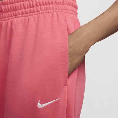 Pants de entrenamiento de French Terry oversized de tiro alto para mujer Nike Sportswear Phoenix Fleece