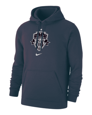 Мужское худи Washington Spirit Club Fleece Nike NWSL Pullover Hoodie