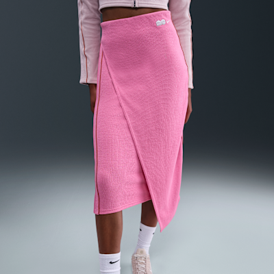 Naomi Osaka Women's High-Waisted Ribbed Maxi Skirt