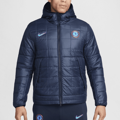 Giacca con cappuccio foderata in fleece Nike Chelsea FC – Uomo