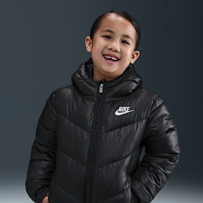 Chamarra acolchada "All Day Play" para niños talla pequeña Nike Sportswear
