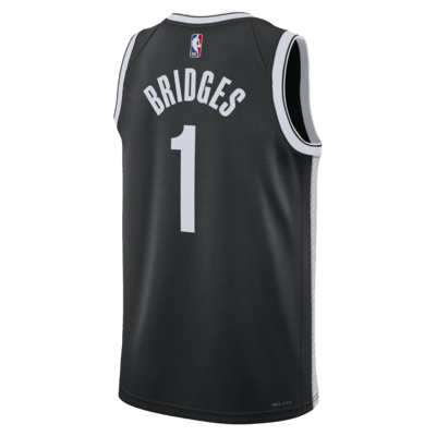 Jersey Nike Dri-FIT de la NBA Swingman para hombre Brooklyn Nets Icon Edition 2022/23