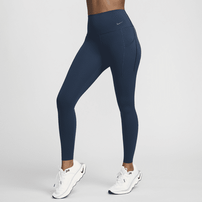 Nike Universa Leggings in voller Länge mit Taschen, mittlerem Halt und hohem Bund für Damen