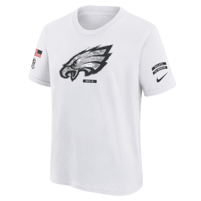 Playera Nike Dri-FIT de la NFL para niños talla grande Philadelphia Eagles Salute to Service Primary Edge Legend