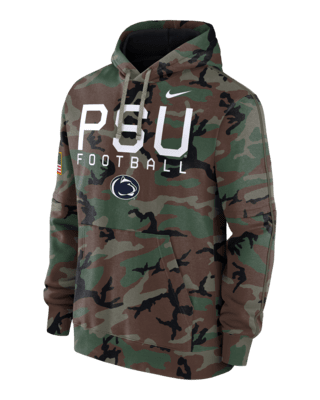 Мужское худи Penn State Nittany Lions Military Appreciation Club Men’s Nike College Pullover Hoodie