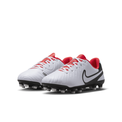 Nike Jr. Tiempo Legend 10 Club Little/Big Kids' Multi-Ground Low-Top Soccer Cleats