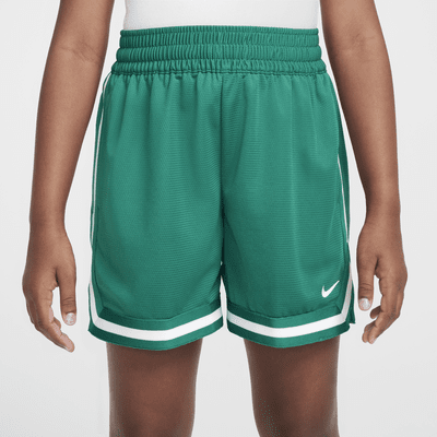 Shorts de básquetbol de 13 cm para niños talla grande Nike DNA