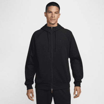 Nike Primary vielseitige Dri-FIT UV Kapuzenjacke mit durchgehendem Reißverschluss (Herren)