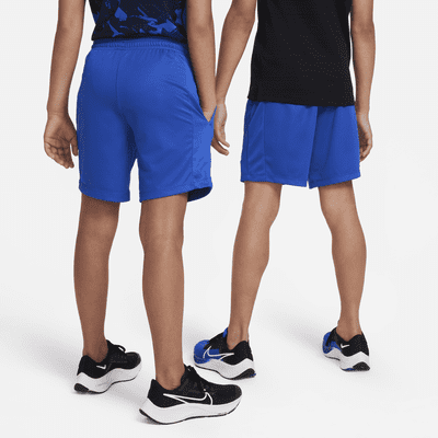 Shorts de entrenamiento Dri-FIT para niños talla grande Nike Trophy23