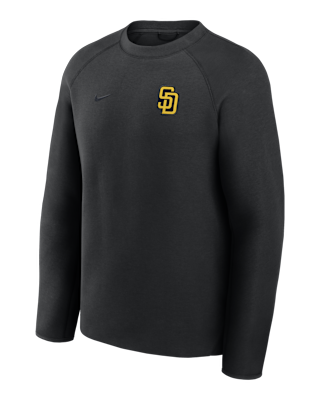 Мужские  San Diego Padres Tech Fleece Nike MLB Pullover Crew
