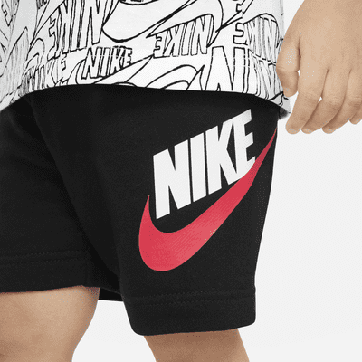 nike sweat short sets