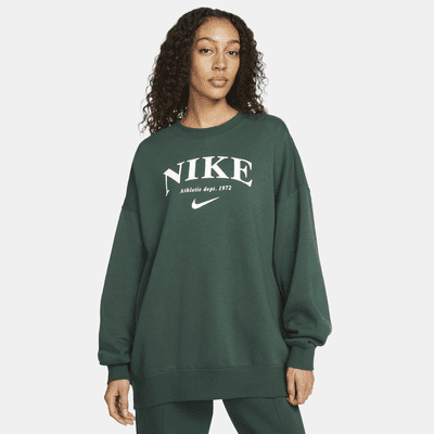 women's nike club crew sweatshirt