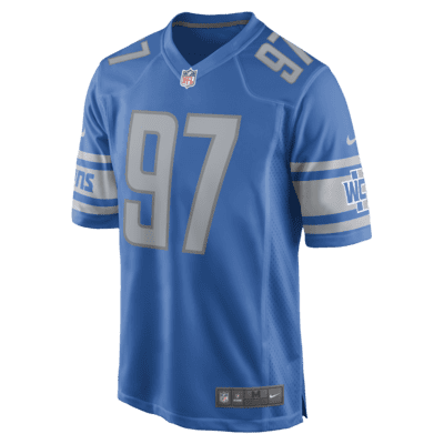 NFL Detroit Lions (Aidan Hutchinson) Men's Game Football Jersey