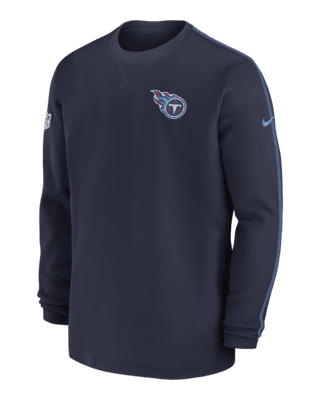 Мужские  Tennessee Titans Sideline Coach Men’s Nike NFL Long-Sleeve Top