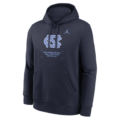 North Carolina Club Basketball 2-Hit Men's Nike College Pullover Hoodie