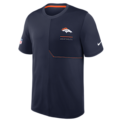 Denver Broncos Sideline Coach Men's Nike Dri-FIT NFL Top from Nike - $60