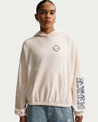 Женское худи Nike Sportswear Oversized French Terry Graphic Pullover Hoodie