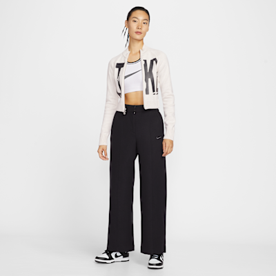 나이키 스포츠웨어 여성 타이트 그래픽 풀집 스웨터