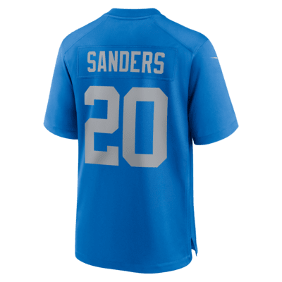 Barry Sanders Detroit Lions Men's Nike NFL Game Football Jersey