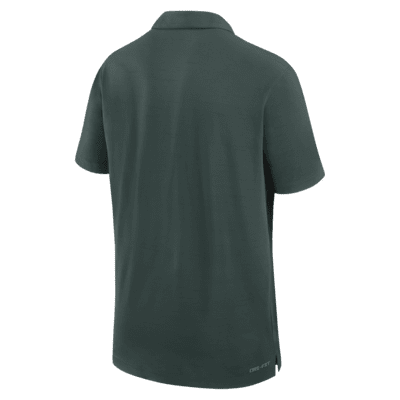 Polo universitario Nike Dri-FIT para hombre Michigan State Spartans Sideline