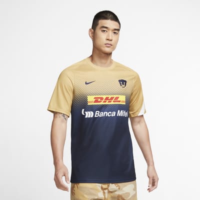 Camiseta de manga corta de fútbol para hombre de Pumas. Nike.com