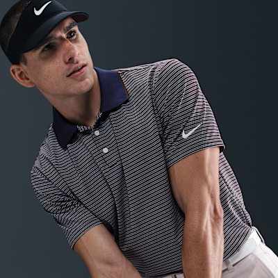 Nike Tour Men's Dri-FIT Striped Golf Polo