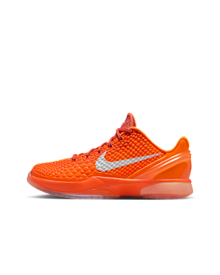 Nike Kobe sneaker Total Orange/Wit/Light Wild Mango/Metallic Silver