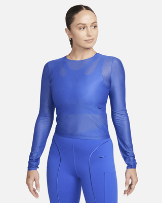 Женские  Nike FutureMove Dri-FIT Long-Sleeve Sheer Top