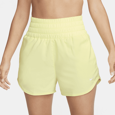 Shorts con forro de ropa interior Dri-FIT de tiro ultraalto de 8 cm para mujer Nike One