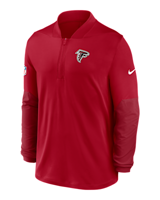 Мужские  Atlanta Falcons Feel The Pressure Nike Dri-FIT NFL 1/2-Zip Top