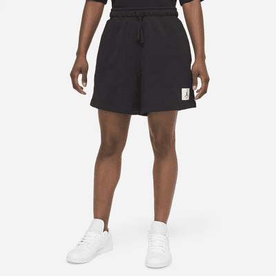 jordan fleece shorts black