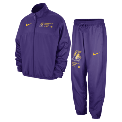 Survêtement à motif Nike NBA Los Angeles Lakers Starting 5 Courtside pour homme