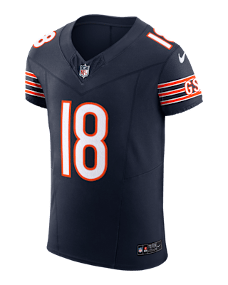 Мужские джерси Caleb Williams Chicago Bears Nike Dri-FIT NFL Elite Jersey