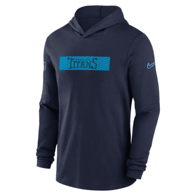 Tennessee Titans Sideline Men's Nike Dri-FIT NFL Long-Sleeve Hooded Top