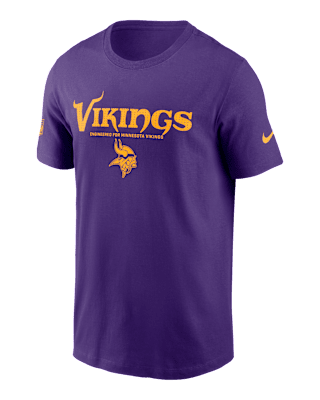 Мужская футболка Minnesota Vikings Sideline Team Issue Nike Dri-FIT NFL