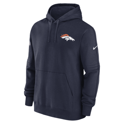 Denver Broncos Sideline Club Men’s Nike NFL Pullover Hoodie