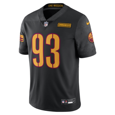 Jersey Nike de la NFL Limited para hombre Jonathan Allen Washington Commanders