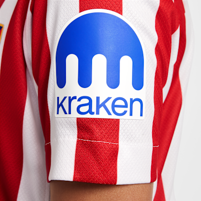 Primera equipación Stadium Atlético de Madrid 2025/26 Camiseta de fútbol Replica Nike Dri-FIT - Niño/a